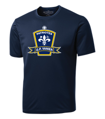 Georges-P.-Vanier Patriotes Youth Dri-Fit T-Shirt with Printed Logo