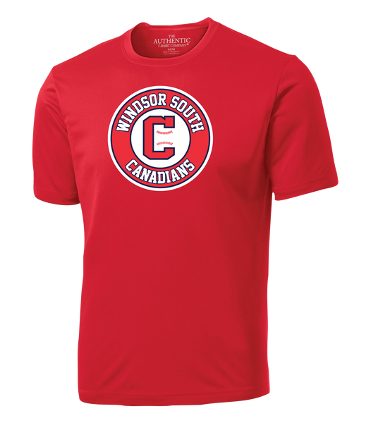 Windsor South Canadians Adult Dri-Fit T-Shirt with Printed Logo