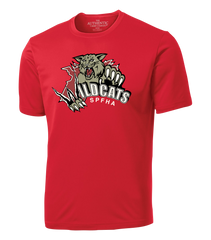 Wildcats SPFHA Youth Dri-Fit T-Shirt with Printed Logo