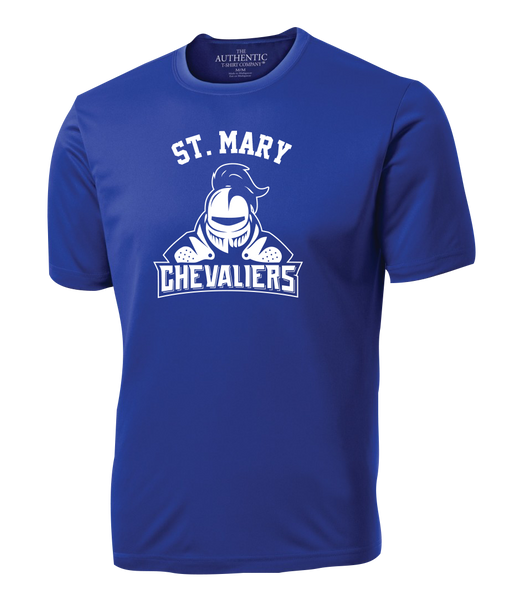 St. Mary Chevaliers Youth Dri-Fit T-Shirt with Printed Logo