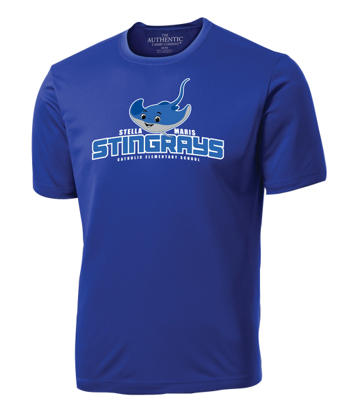 Stella Maris Stingrays Youth Dri-Fit T-Shirt with Printed Logo