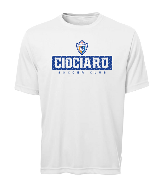 Ciociaro Soccer Club Block Letters Youth Dri-Fit T-Shirt with Printed Logo