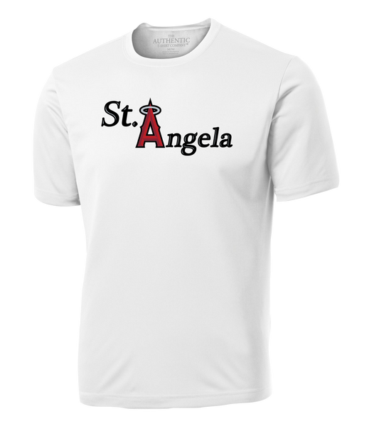 St-Angela Adult Dri-Fit T-Shirt with Printed Logo