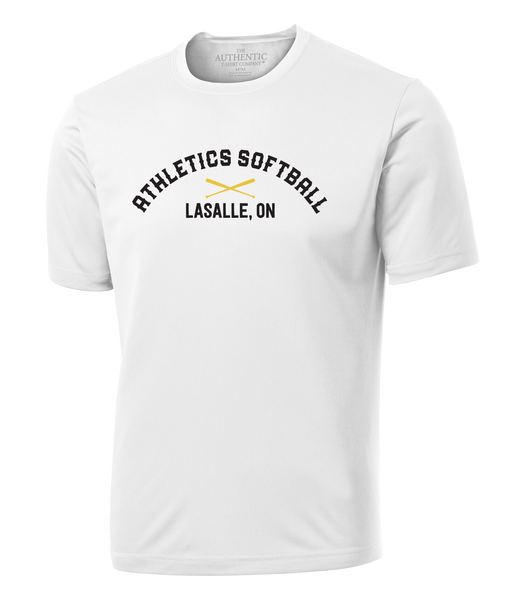 Athletics Softball Youth Dri-Fit Tee with Printed Logo