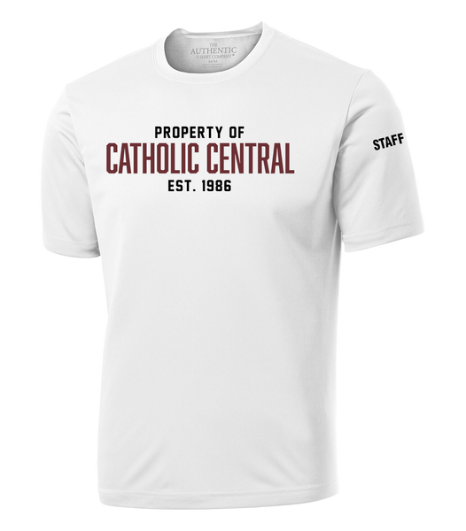 Catholic Central Adult Dri-Fit T-Shirt with Printed Logo