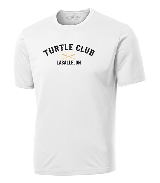 Turtle Club Youth Dri-Fit Tee with Printed Logo