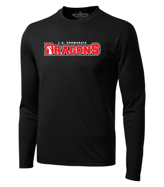 LAD Dragons Adult Dri-Fit Long Sleeve with Printed Logo