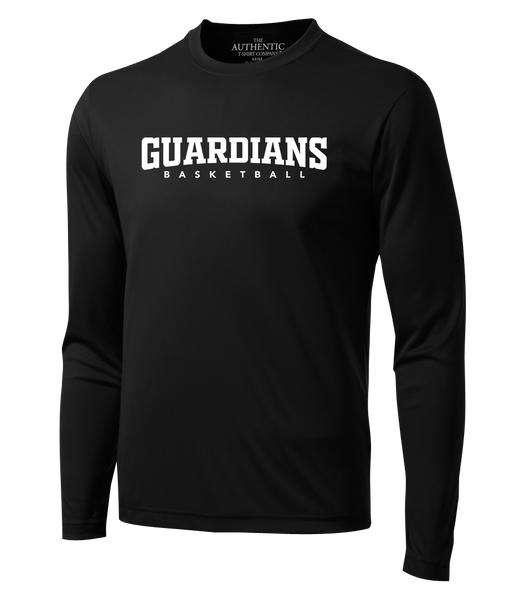 Guardians Basketball Adult Dri-Fit Long Sleeve with Printed Logo