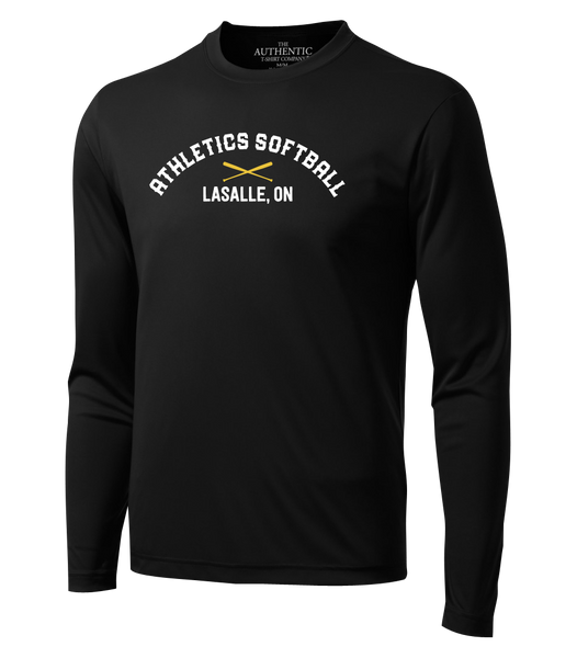 LaSalle Athletics Dri-Fit Adult Long Sleeve with Printed Logo