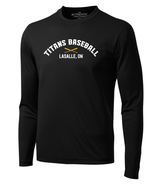 Titans Dri-Fit Adult Long Sleeve with Printed Logo