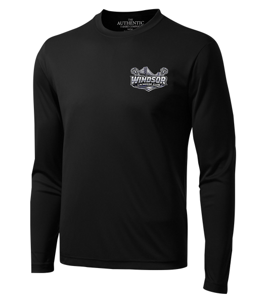 Windsor Lacrosse Club Adult Dri-Fit Long Sleeve with Printed Logo
