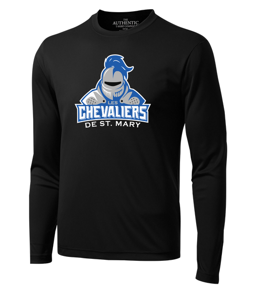 Les Chevaliers De St. Mary Youth Dri-Fit Long Sleeve with Printed Logo