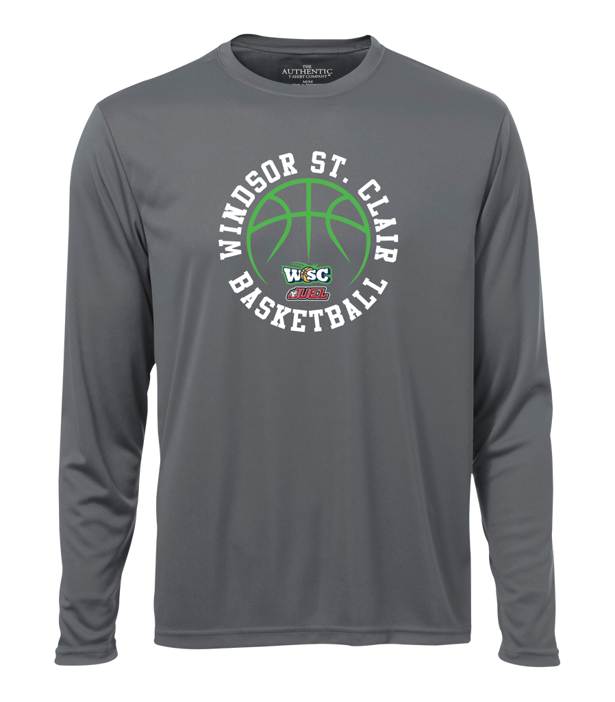Windsor St. Clair Basketball Ball Adult Dri-Fit Long Sleeve with Printed Logo