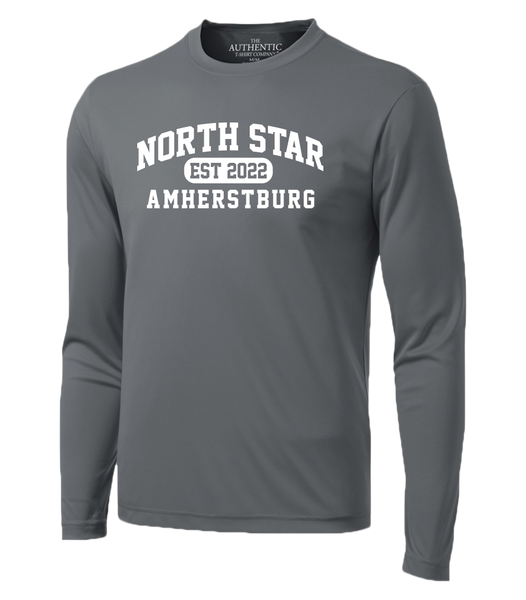 North Star Amherstburg Adult Dri-Fit Long Sleeve with Printed Logo