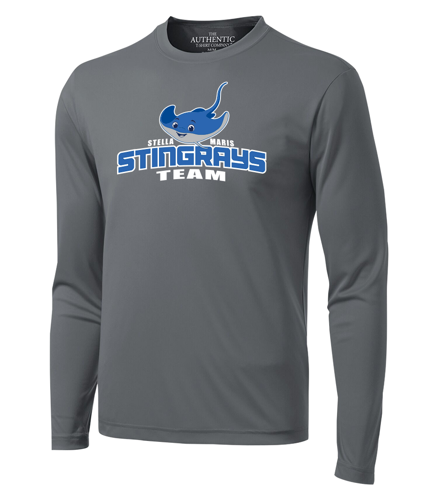 Stella Maris Stingrays Team Adult Dri-Fit Long Sleeve with Printed Logo