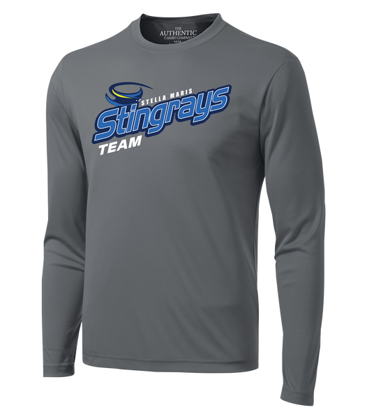 Stella Maris Stingrays Team Adult Dri-Fit Long Sleeve with Printed Logo