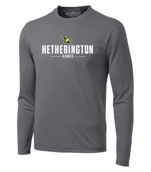 Hetherington Youth Dri-Fit Long Sleeve with Printed Logo