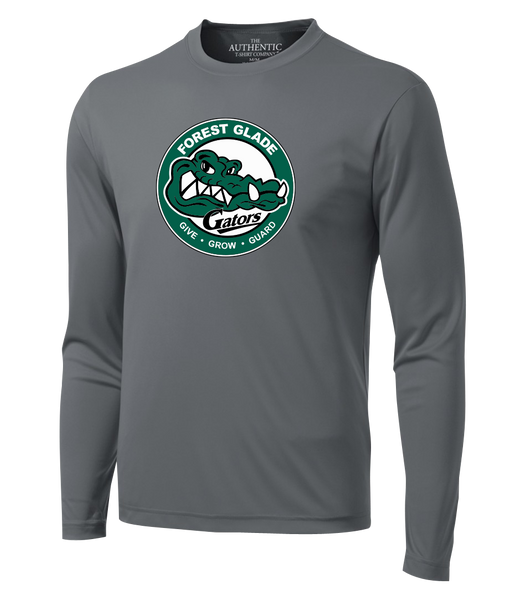 Forest Glade Youth Dri-Fit Long Sleeve with Printed Logo