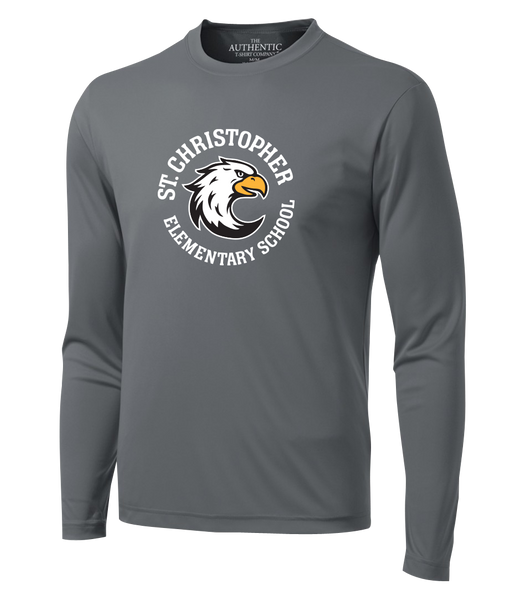 St. Christopher Adult Dri-Fit Long Sleeve with Printed Logo