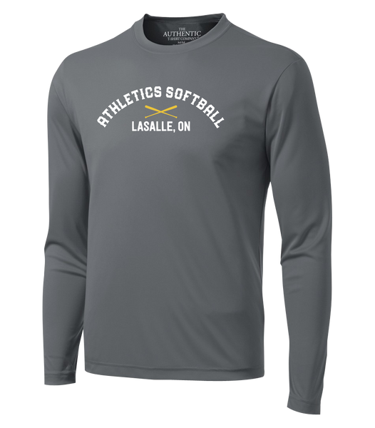 LaSalle Athletics Dri-Fit Adult Long Sleeve with Printed Logo