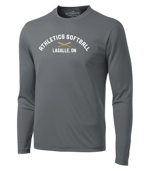 LaSalle Athletics Dri-Fit Youth Long Sleeve with Printed Logo