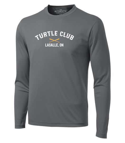 Turtle Club Dri-Fit Youth Long Sleeve with Printed Logo