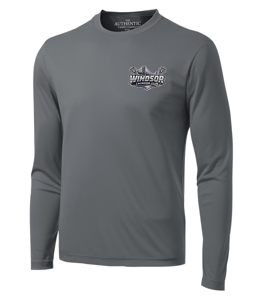 Windsor Lacrosse Club Adult Dri-Fit Long Sleeve with Printed Logo