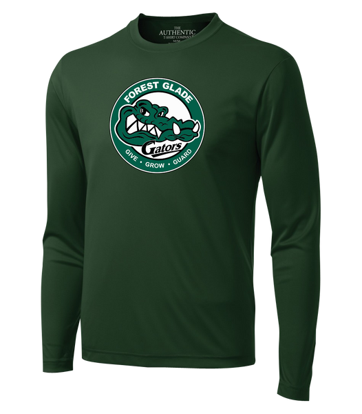 Forest Glade Adult Dri-Fit Long Sleeve with Printed Logo