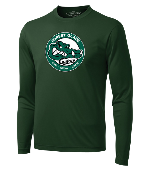 Forest Glade Youth Dri-Fit Long Sleeve with Printed Logo