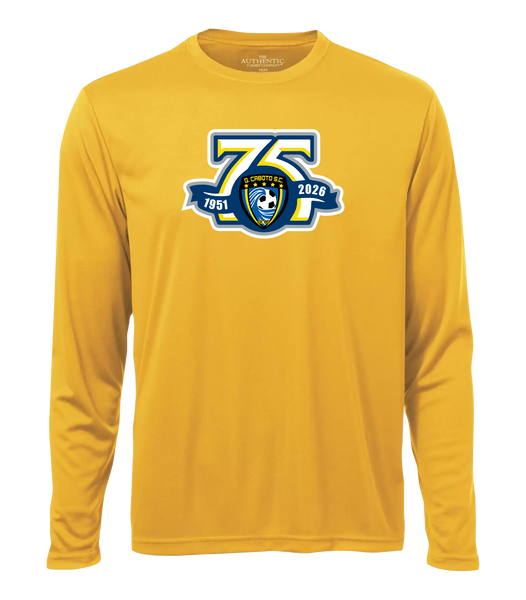 Caboto Soccer Club 75th Anniversary Youth Dri-Fit Long Sleeve with Printed Logo