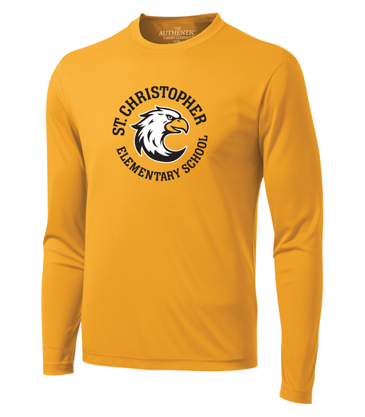 St. Christopher Adult Dri-Fit Long Sleeve with Printed Logo