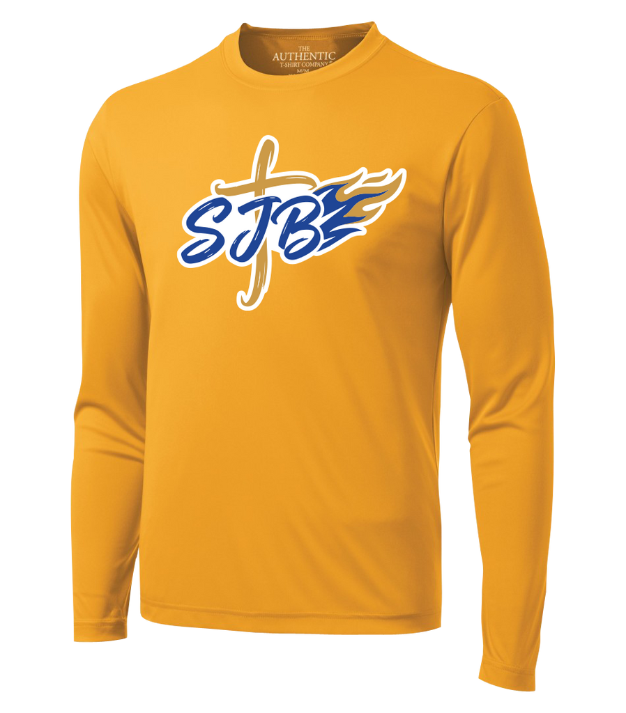 St. John the Baptist Youth Dri-Fit Long Sleeve with Printed Logo