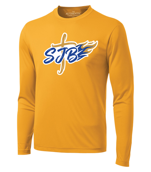 St. John the Baptist Youth Dri-Fit Long Sleeve with Printed Logo