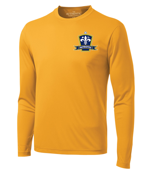 Patriotes Youth Dri-Fit Long Sleeve with Printed Logo