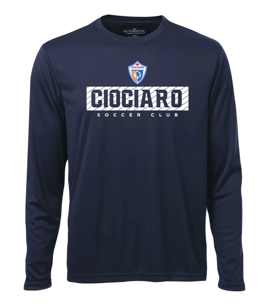 Ciociaro Soccer Club Block Letters Adult Dri-Fit Long Sleeve