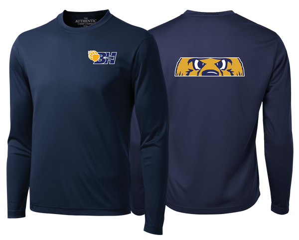 Beacon Heights Bears Youth Dri-Fit Long Sleeve with Printed Front & Back Logos