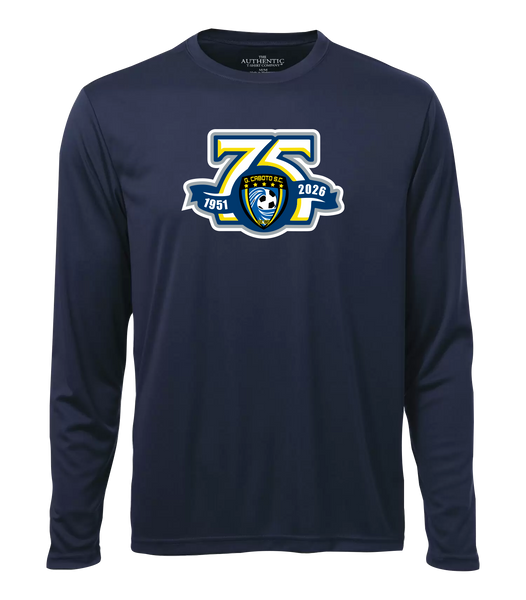 Caboto Soccer Club 75th Anniversary Youth Dri-Fit Long Sleeve with Printed Logo