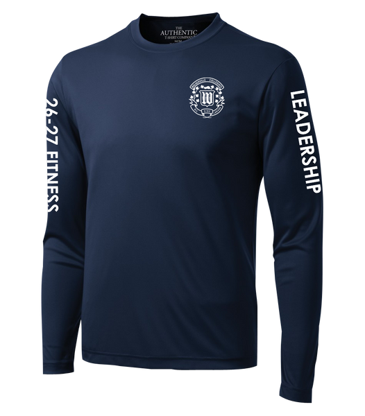 Walkerville "Fitness Leadership" Adult Dri-Fit Long Sleeve with Printed Logo