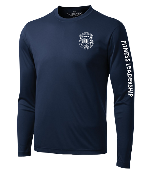 Walkerville "Fitness Leadership" Adult Dri-Fit Long Sleeve with Printed Logo