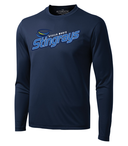 Stella Maris Stingrays Adult Dri-Fit Long Sleeve with Printed Logo