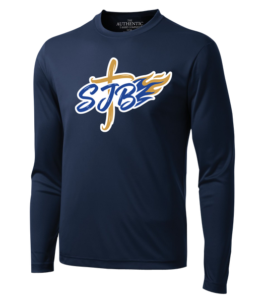 St. John the Baptist Youth Dri-Fit Long Sleeve with Printed Logo