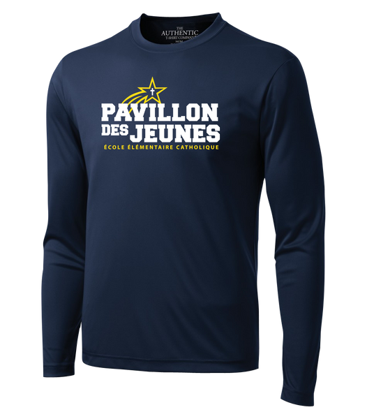 Pavillon Des Jeunes Youth Dri-Fit Long Sleeve with Printed Logo