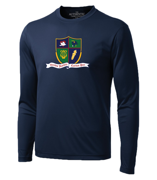 Ste. Cécile Adult Dri-Fit Long Sleeve with Printed Logo