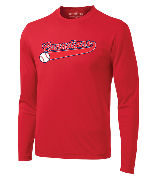 Windsor South Canadians Adult Dri-Fit Long Sleeve with Printed Logo