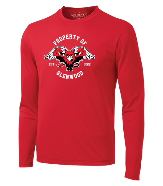 Glenwood Youth Dri-Fit Long Sleeve with Printed Logo