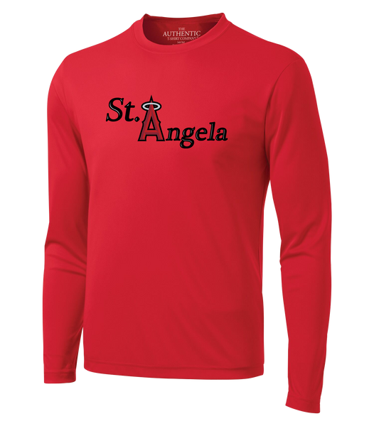 St. Angela Youth Dri-Fit Long Sleeve with Printed Logo