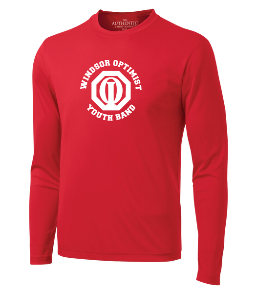 Windsor Optimist Band Adult Dri-Fit Long Sleeve with Printed Logo