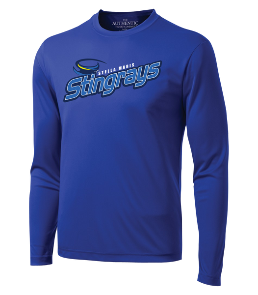 Stella Maris Stingrays Adult Dri-Fit Long Sleeve with Printed Logo