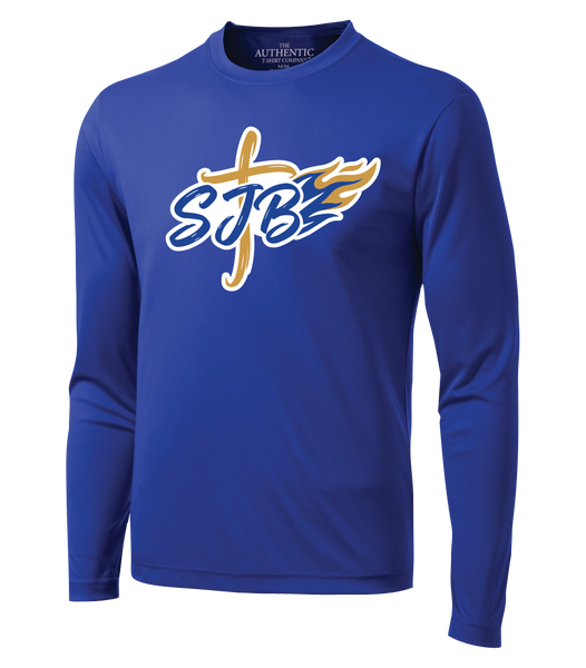 St. John the Baptist Youth Dri-Fit Long Sleeve with Printed Logo