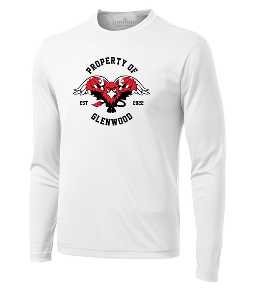 Glenwood Youth Dri-Fit Long Sleeve with Printed Logo